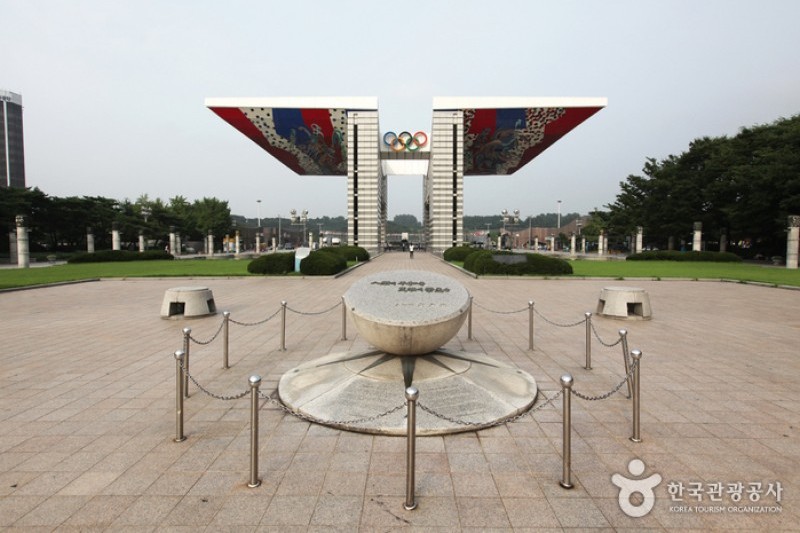 オリンピック公園 올림픽공원 トリップポーズ