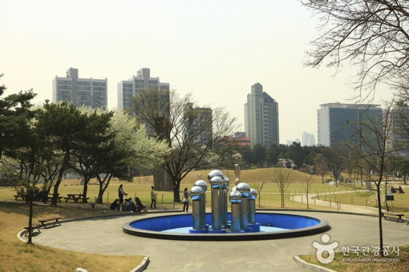 オリンピック公園 올림픽공원 トリップポーズ