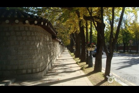 The Street in front of the Cheongwadae 