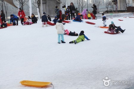 漢江公園トゥクソムソリゲレンデ