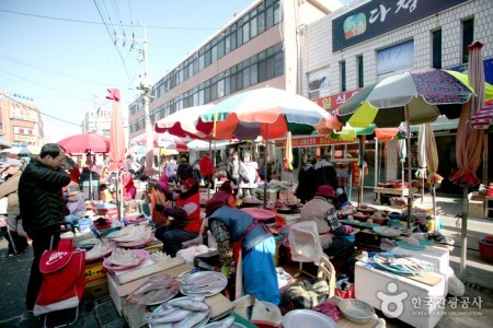 釜山机张市场