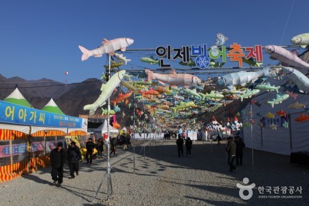 麟蹄冰鱼庆典(인제빙어축제)