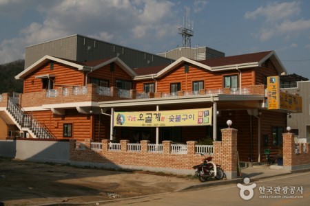 ソッチャンコル鳥骨鶏（석장골오골계）