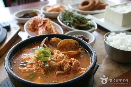 花心スンドゥブ（화심순두부）