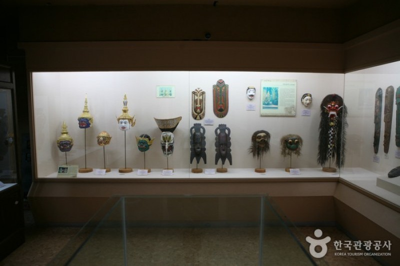 Korean Traditional Mask Display 