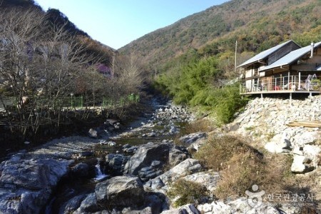 白雲洞渓谷