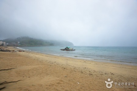 旧照罗海水浴场