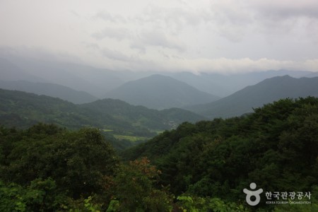 智异山天王峰지리산 천왕봉