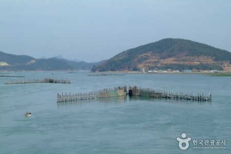 原始漁業竹防簾（원시어업죽방렴）