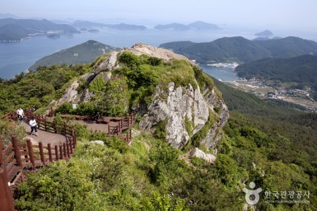 弥勒岛旅游特区、道南旅游区미륵도관광특구, 도남관광지