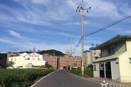 徳山温泉地区