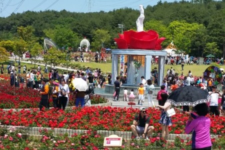 蔚山大公园玫瑰节