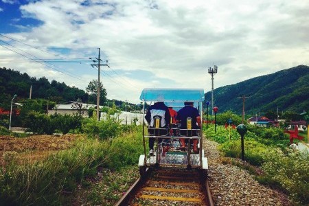 杨平铁路自行车