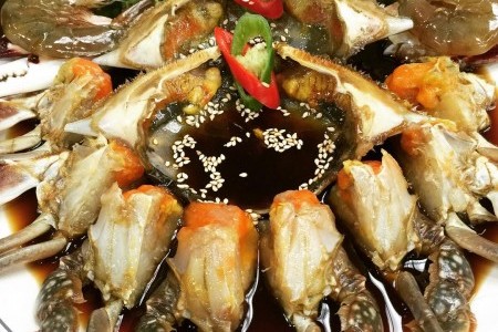 鹹草醬油腌蟹(鹹草醬蟹)
