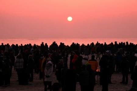 高城花津浦日の出祭り