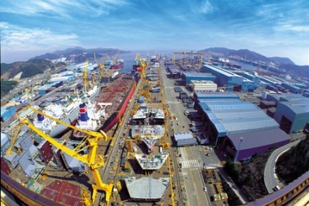 Okpo Shipyard of Daewoo Shipbuilding & Marine Engineering 