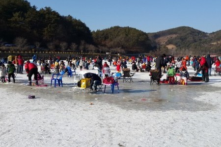 水清き楊坪大自然ワカサギマス祭り2018（물맑은 양평 대자연 빙어송어축제 2018）