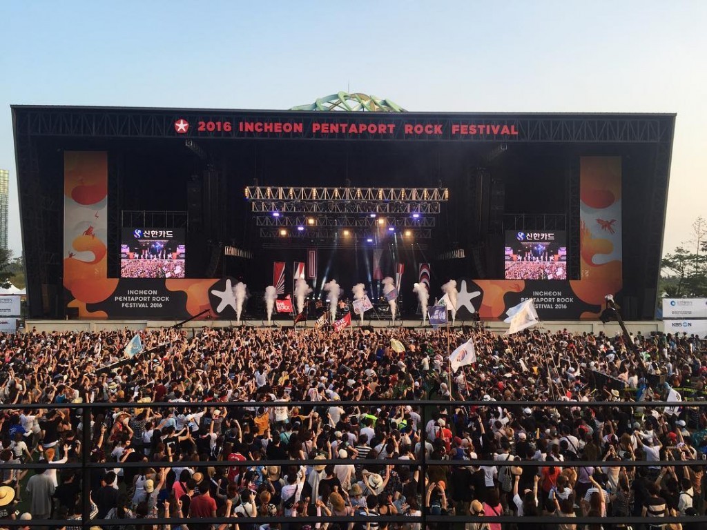 Korean Travel】 Break Free this Summer with the Incheon Pentaport Rock  Festival : TRIPPOSE