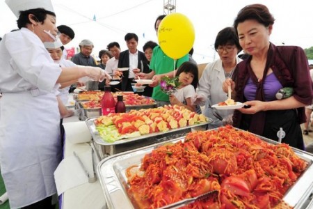釜山大渚トマト祭り
