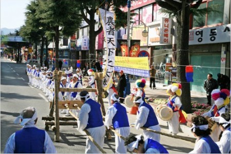 三陟正月テボルム祭り