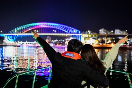 統営 夜の海 夜景ツアー（통영밤바다 야경투어）