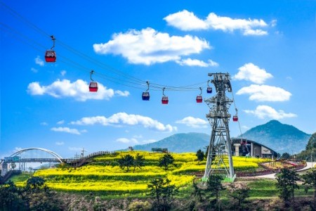 泗川 海ケーブルカー（사천바다 케이블카）