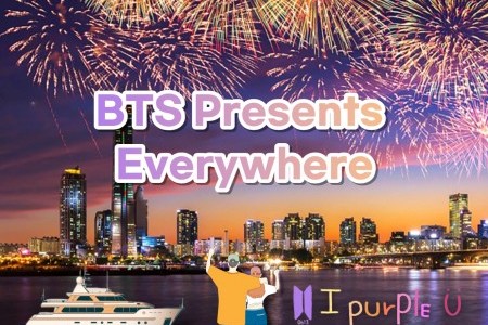 BTSデビュー10周年記念・ハンガン花火観覧ツアー<豪華ヨット乗船＋Nソウルタワーチケット>